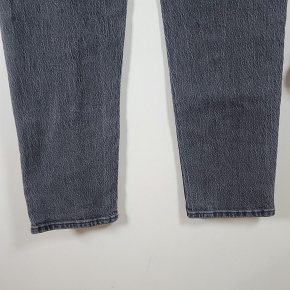 Madewell The Perfect Vintage Distressed Black Wash High Rise Jeans Size 26 - Picture 9 of 11